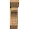Ekena Millwork Merced Slat Rough Sawn Bracket w/ Offset Brace, Western Red Cedar, 8"W x 28"D x 28"H BKT0806X28X28MRC06RWR - alternate 3